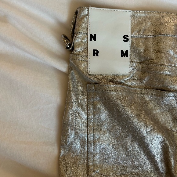 Silver Foil Pants | Simon Miller - Picture 8 of 10